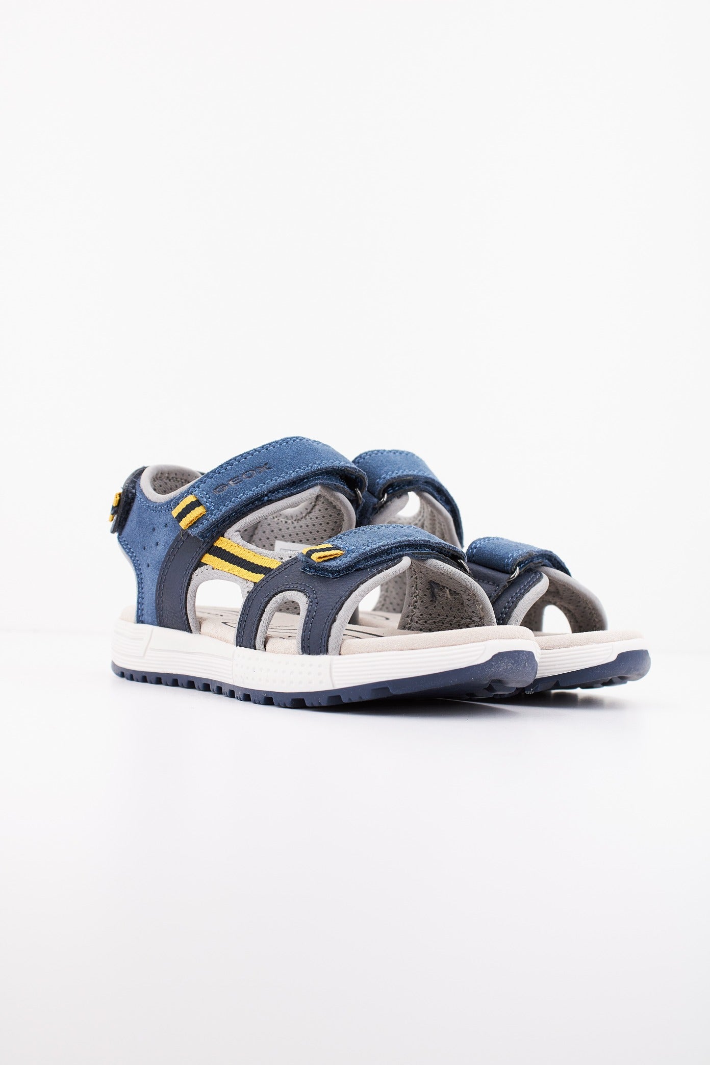 GEOX J SANDAL ALBEN BOY en color AZUL  (2)