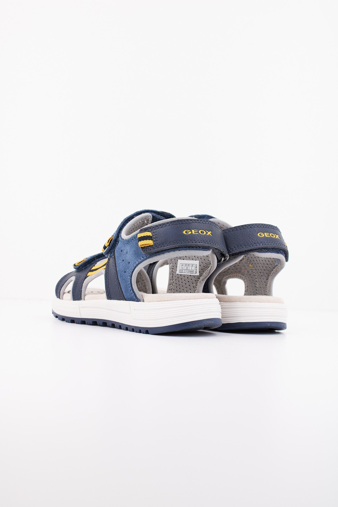 GEOX J SANDAL ALBEN BOY en color AZUL  (3)