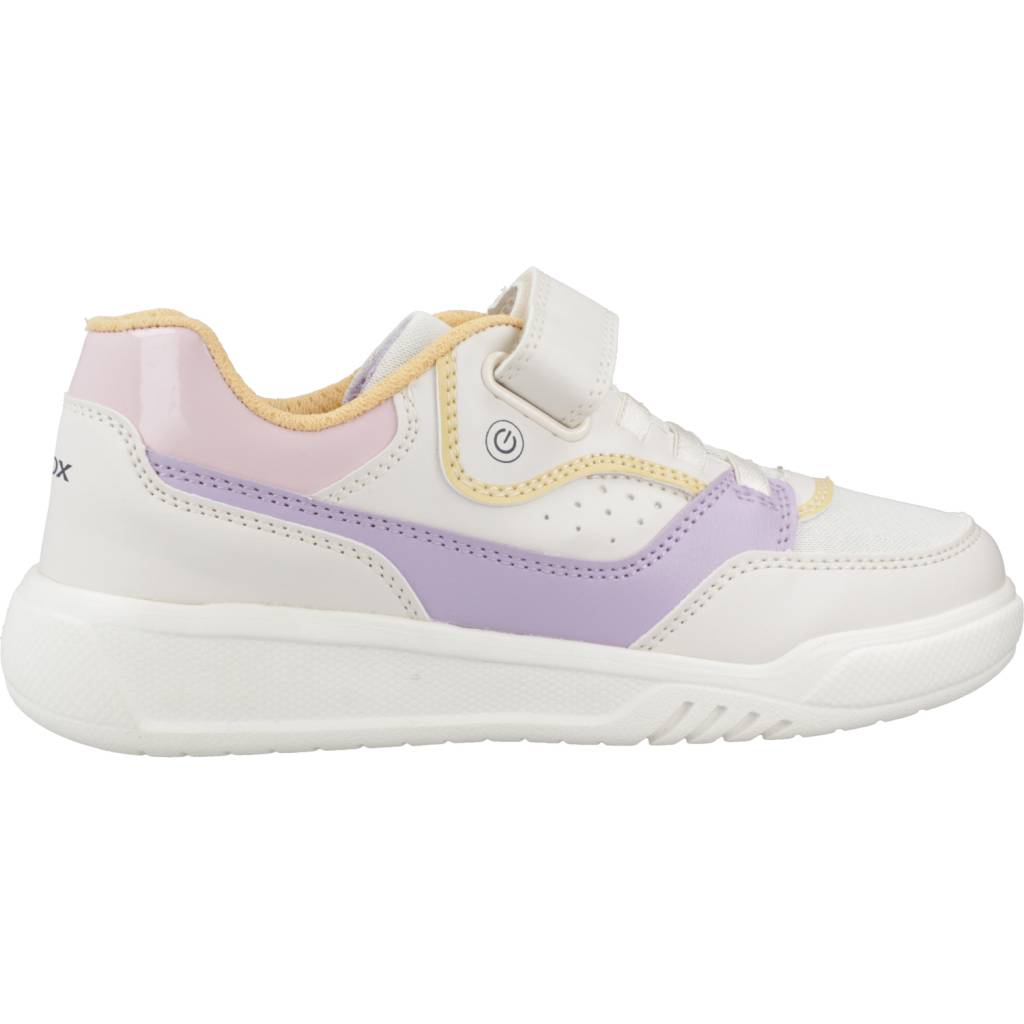 GEOX J ILLUMINUS GIRL en color BLANCO  (4)