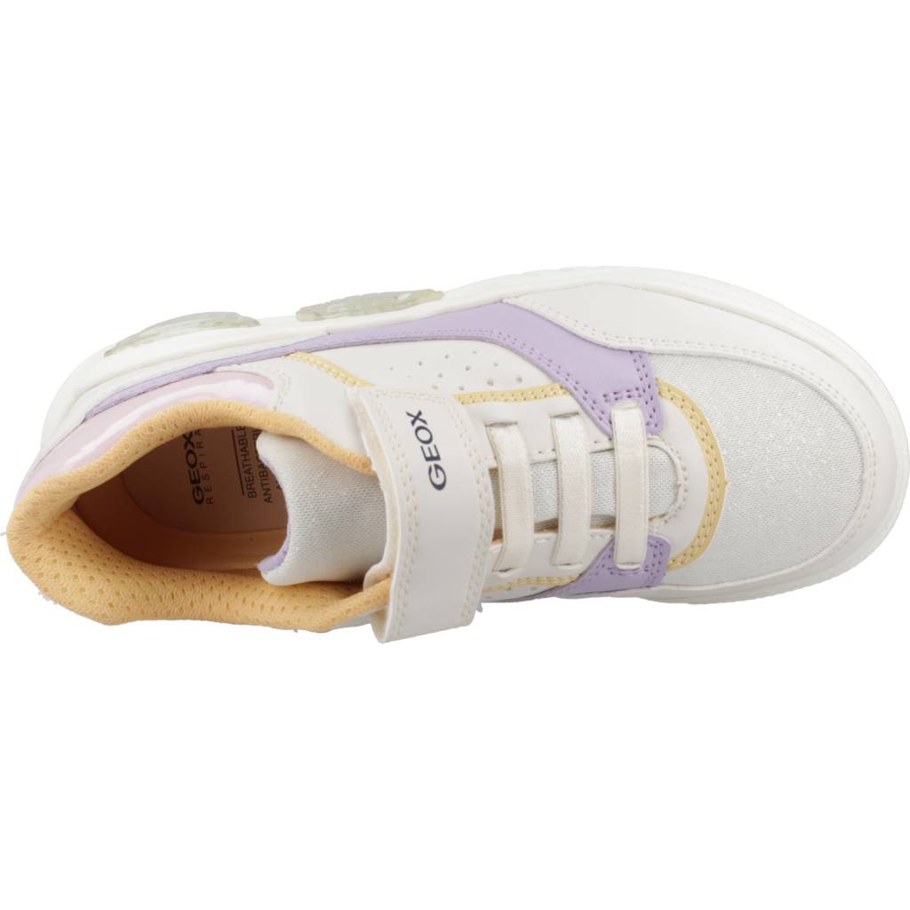 GEOX J ILLUMINUS GIRL en color BLANCO  (7)