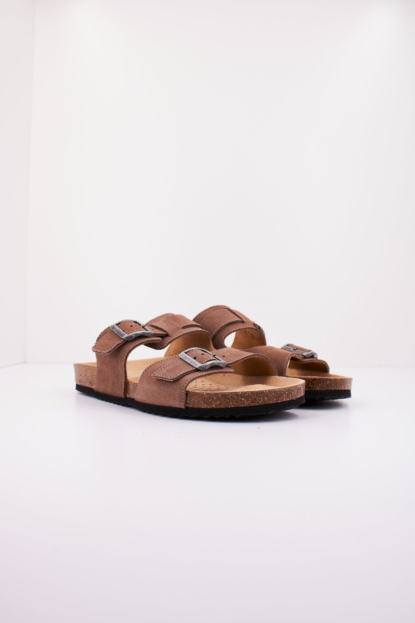 GEOX U SANDAL GHITA en color MARRON  (2)