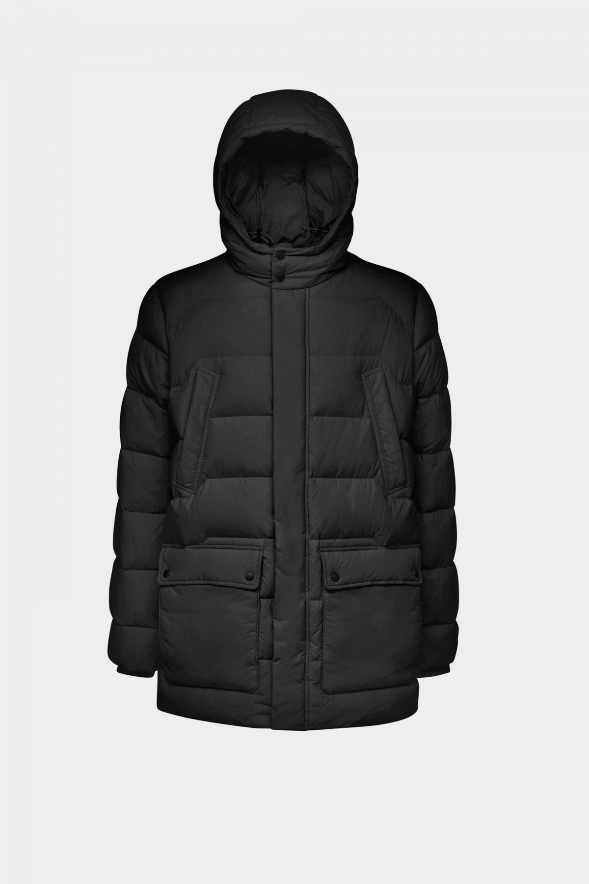 GEOX M ELVER PARKA en color NEGRO  (1)