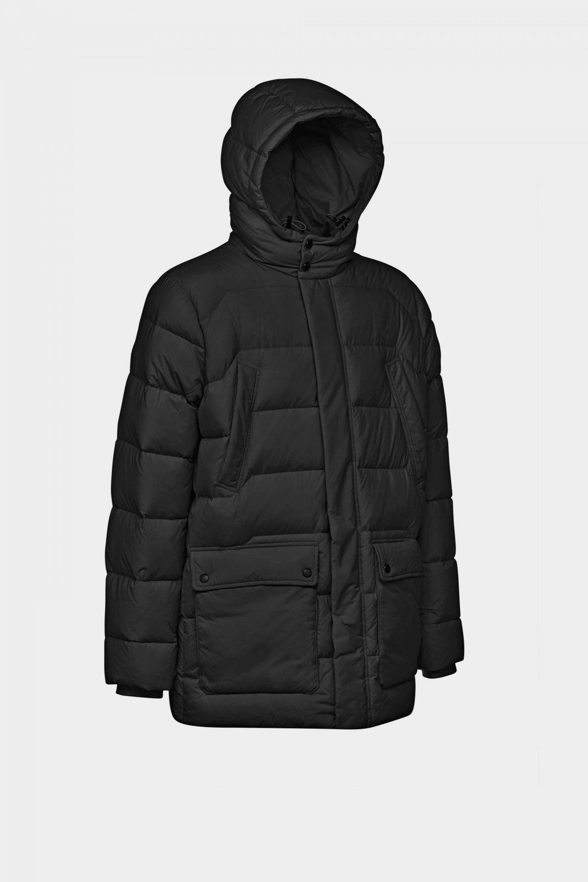 GEOX M ELVER PARKA en color NEGRO  (3)