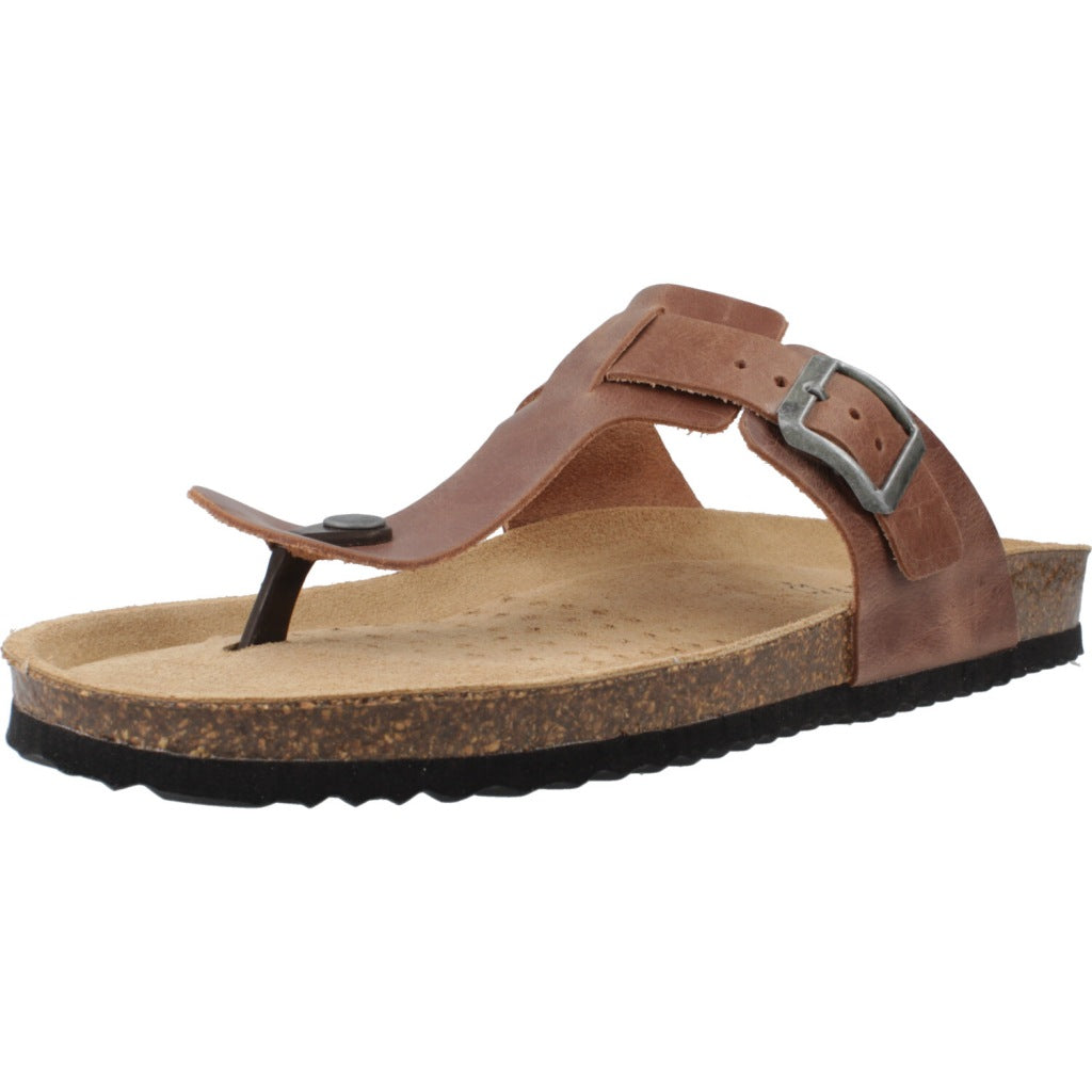 GEOX U SANDAL GHITA en color MARRON  (1)