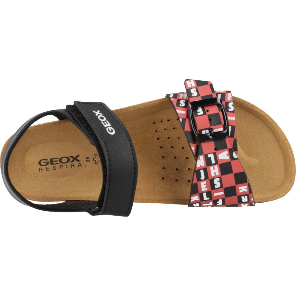 GEOX J GHITA BOY en color NEGRO  (7)