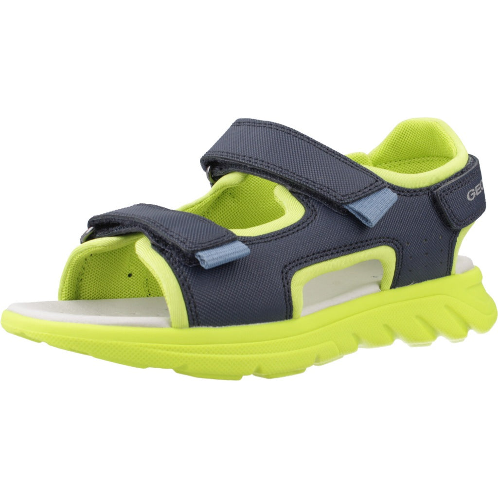 GEOX J SANDAL AIRADYUM BO en color AZUL  (1)