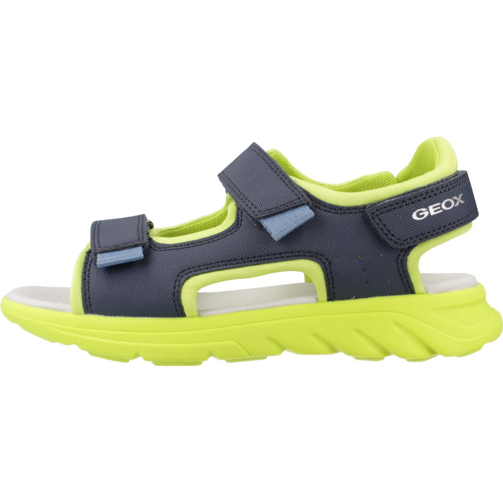 GEOX J SANDAL AIRADYUM BO en color AZUL  (2)