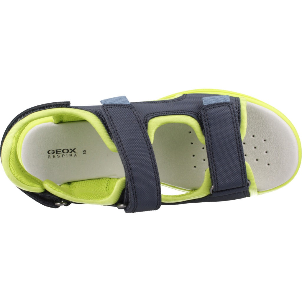 GEOX J SANDAL AIRADYUM BO en color AZUL  (7)