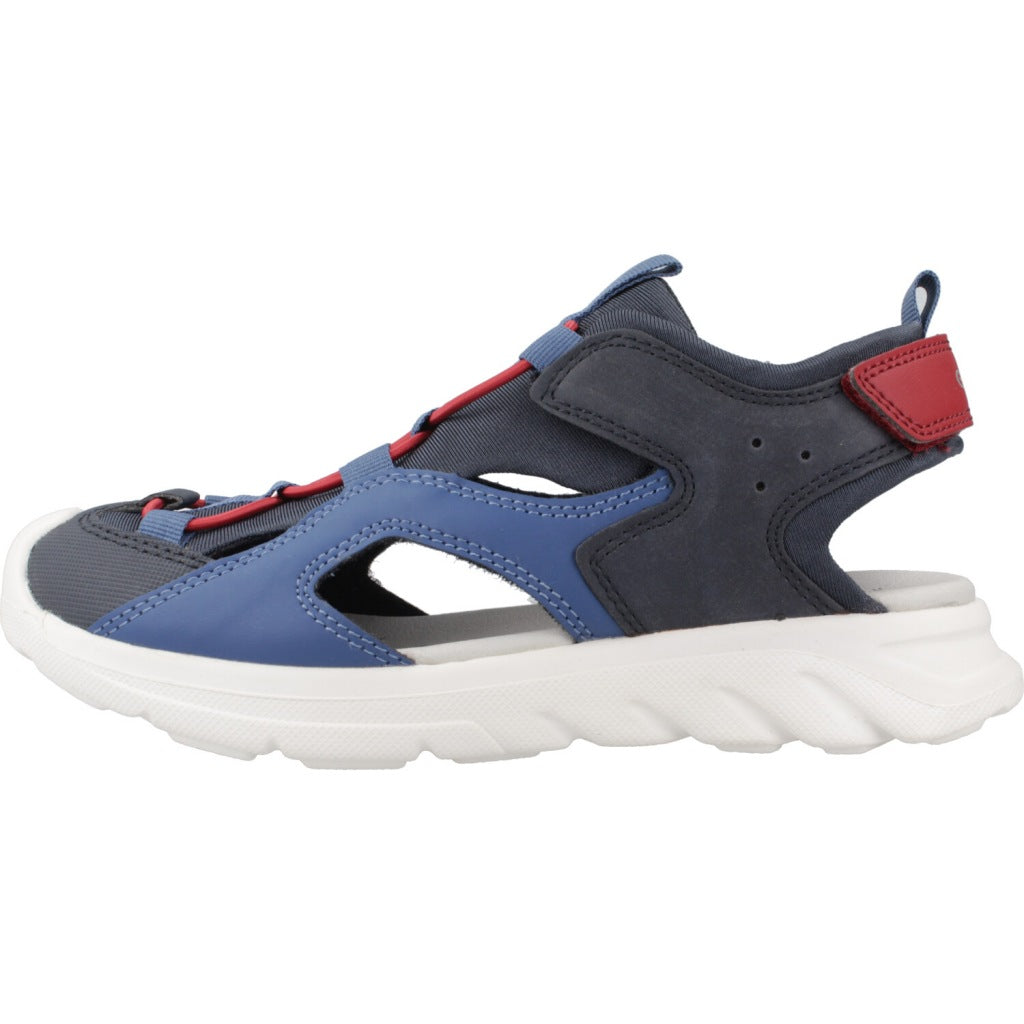 GEOX J SANDAL AIRADYUM BO en color AZUL  (2)