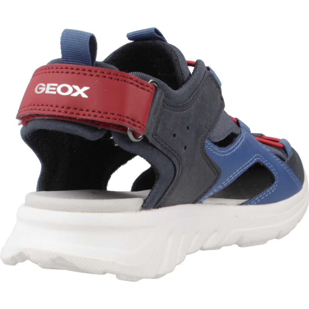 GEOX J SANDAL AIRADYUM BO en color AZUL  (3)