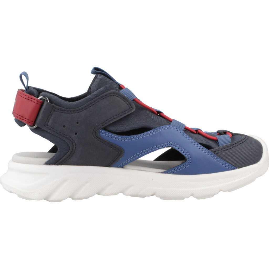 GEOX J SANDAL AIRADYUM BO en color AZUL  (4)