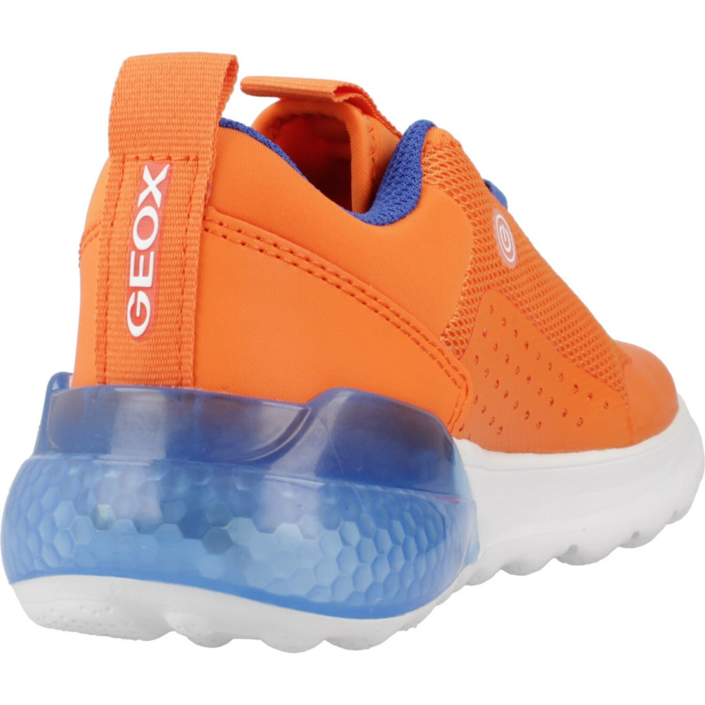 GEOX J ACTIVART ILLUMINUS en color NARANJA  (3)