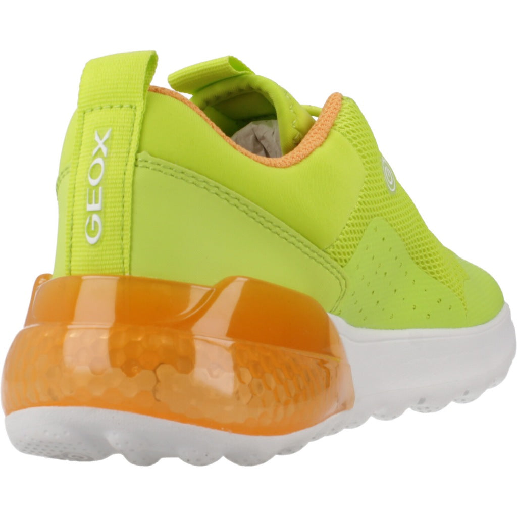 GEOX J ACTIVART ILLUMINUS en color VERDE  (3)