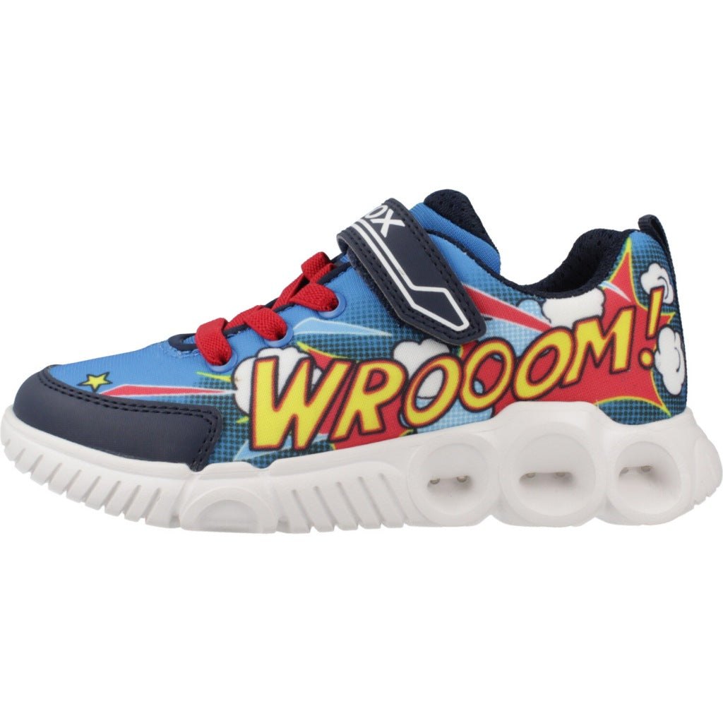 GEOX J WROOM BOY en color AZUL  (2)