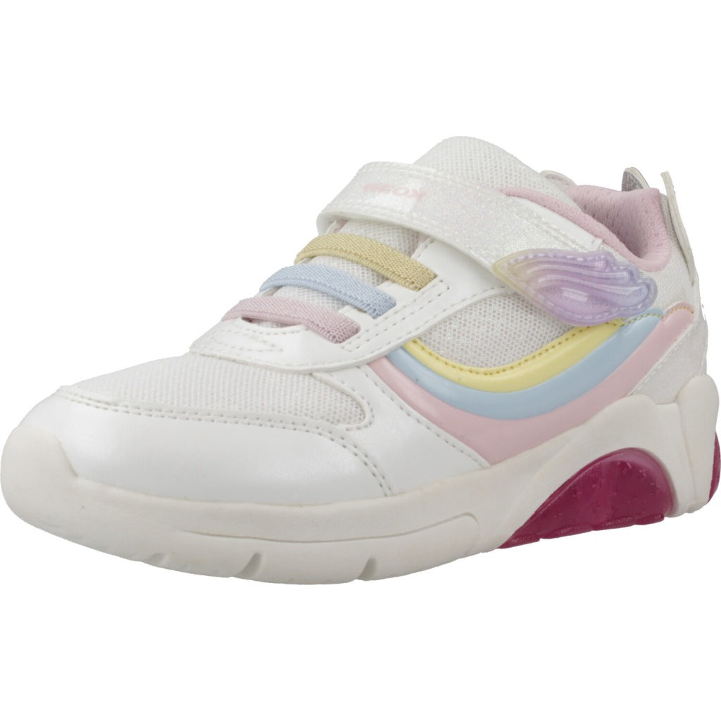 GEOX J FADINLIGHT GIRL en color BLANCO  (1)