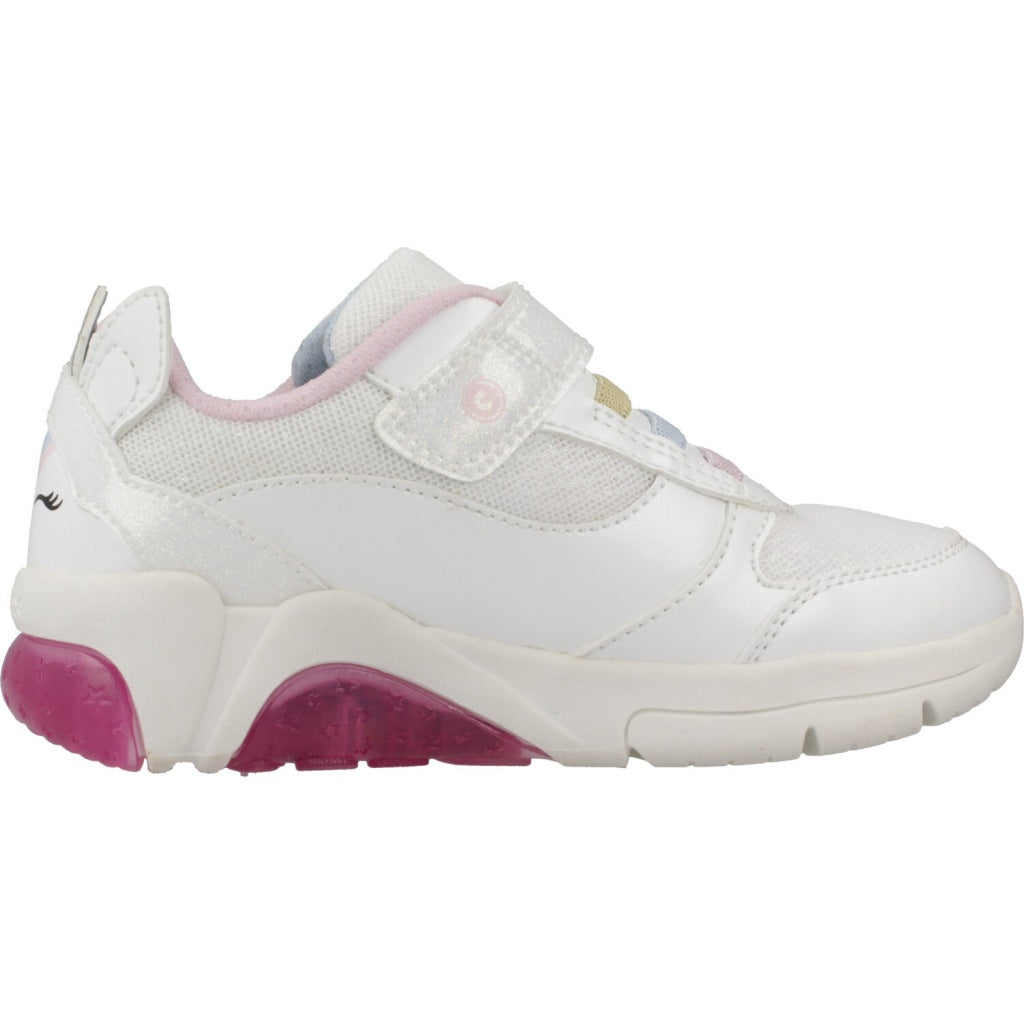 GEOX J FADINLIGHT GIRL en color BLANCO  (4)