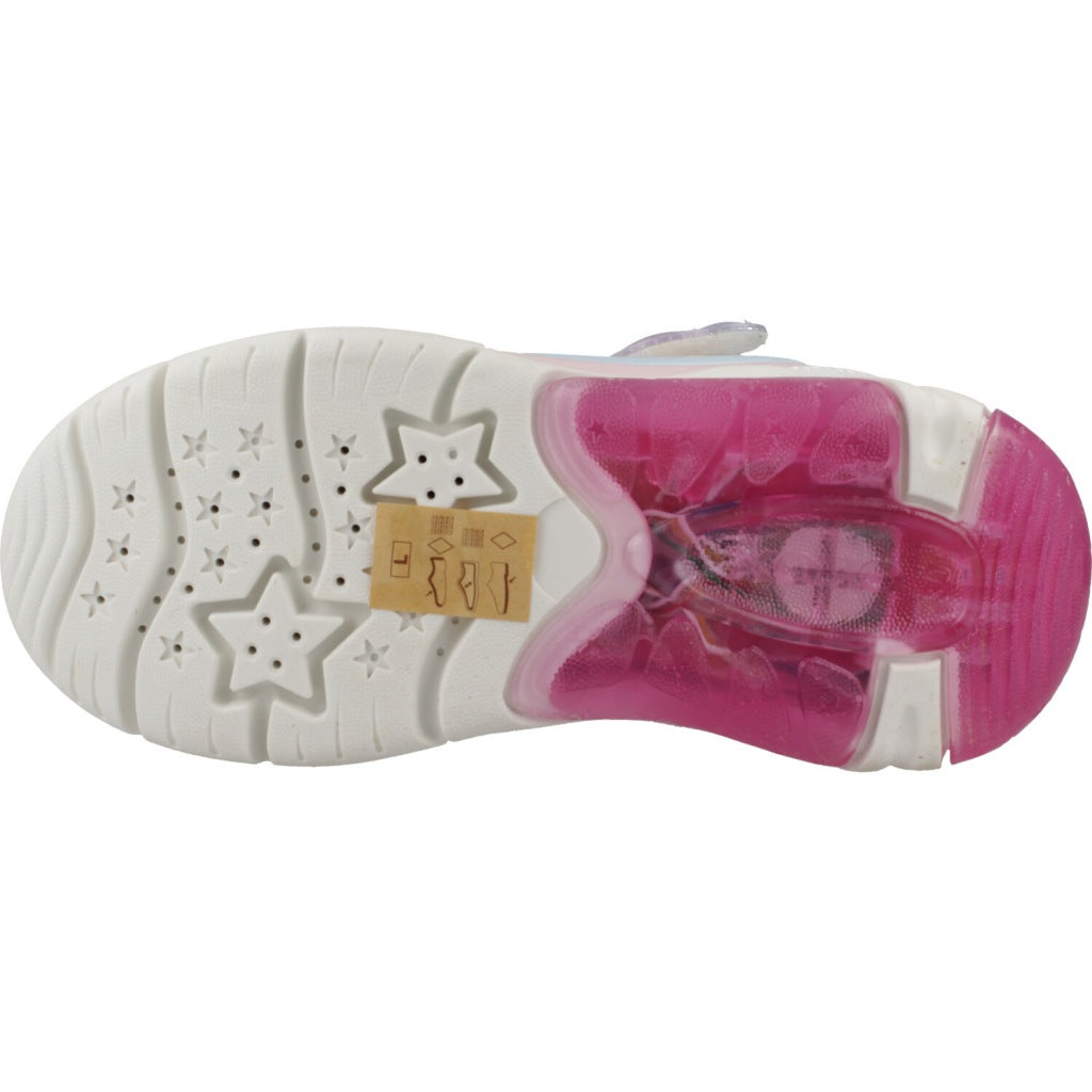 GEOX J FADINLIGHT GIRL en color BLANCO  (6)