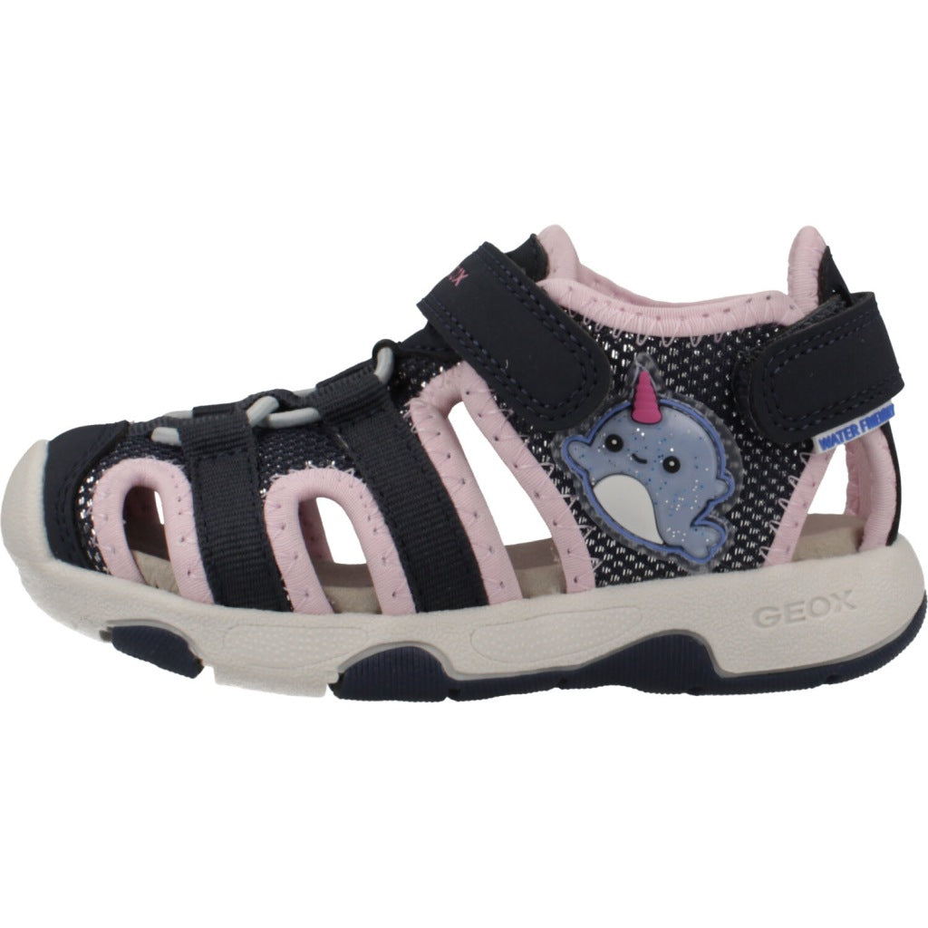 GEOX  B SANDAL MULTY GIRL en color AZUL  (2)