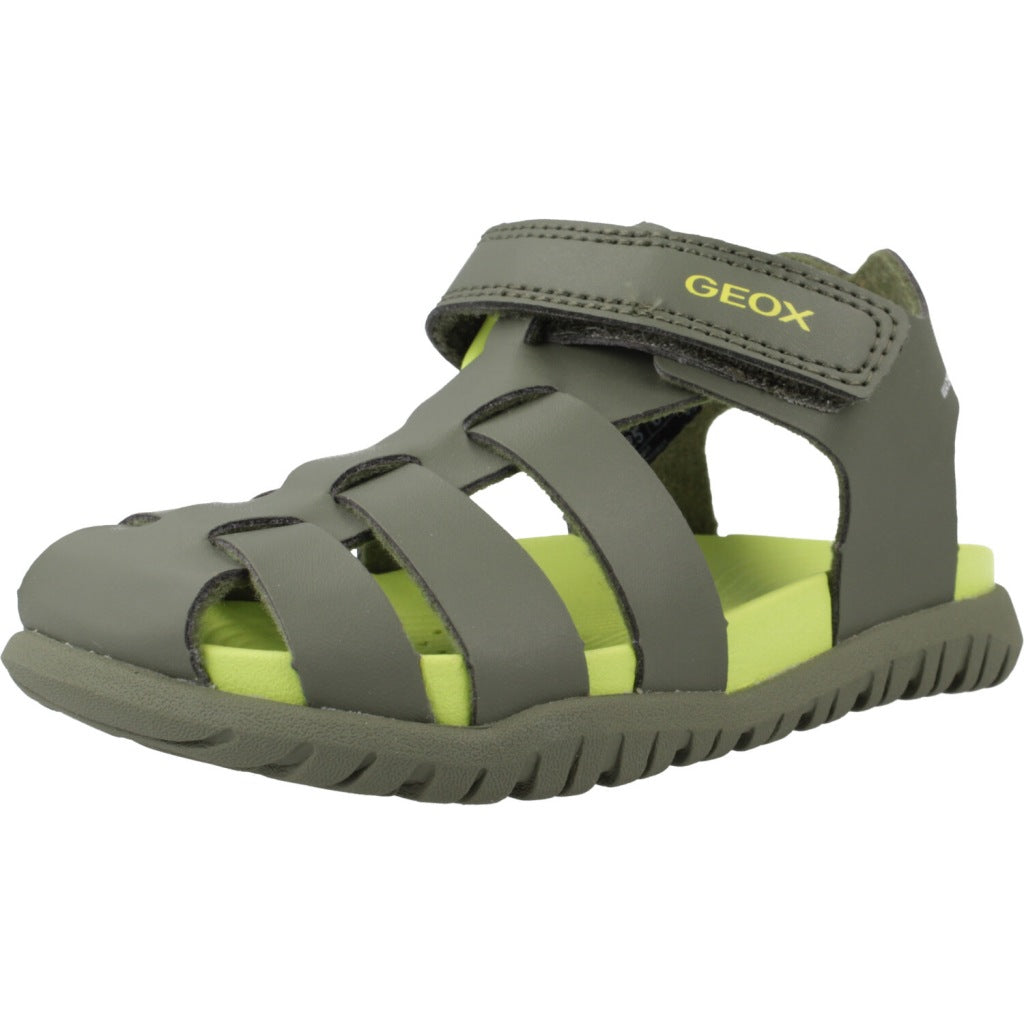 GEOX B SANDAL FUSBETTO BO en color VERDE  (1)