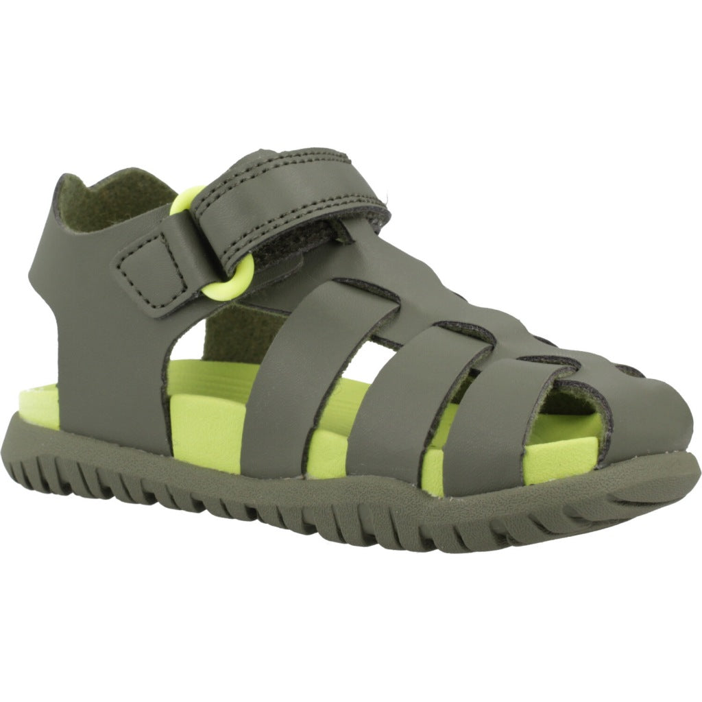 GEOX B SANDAL FUSBETTO BO en color VERDE  (5)