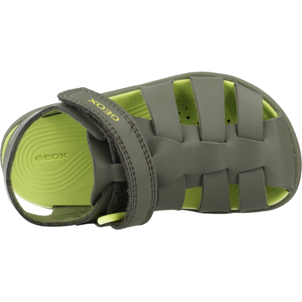 GEOX B SANDAL FUSBETTO BO en color VERDE  (7)