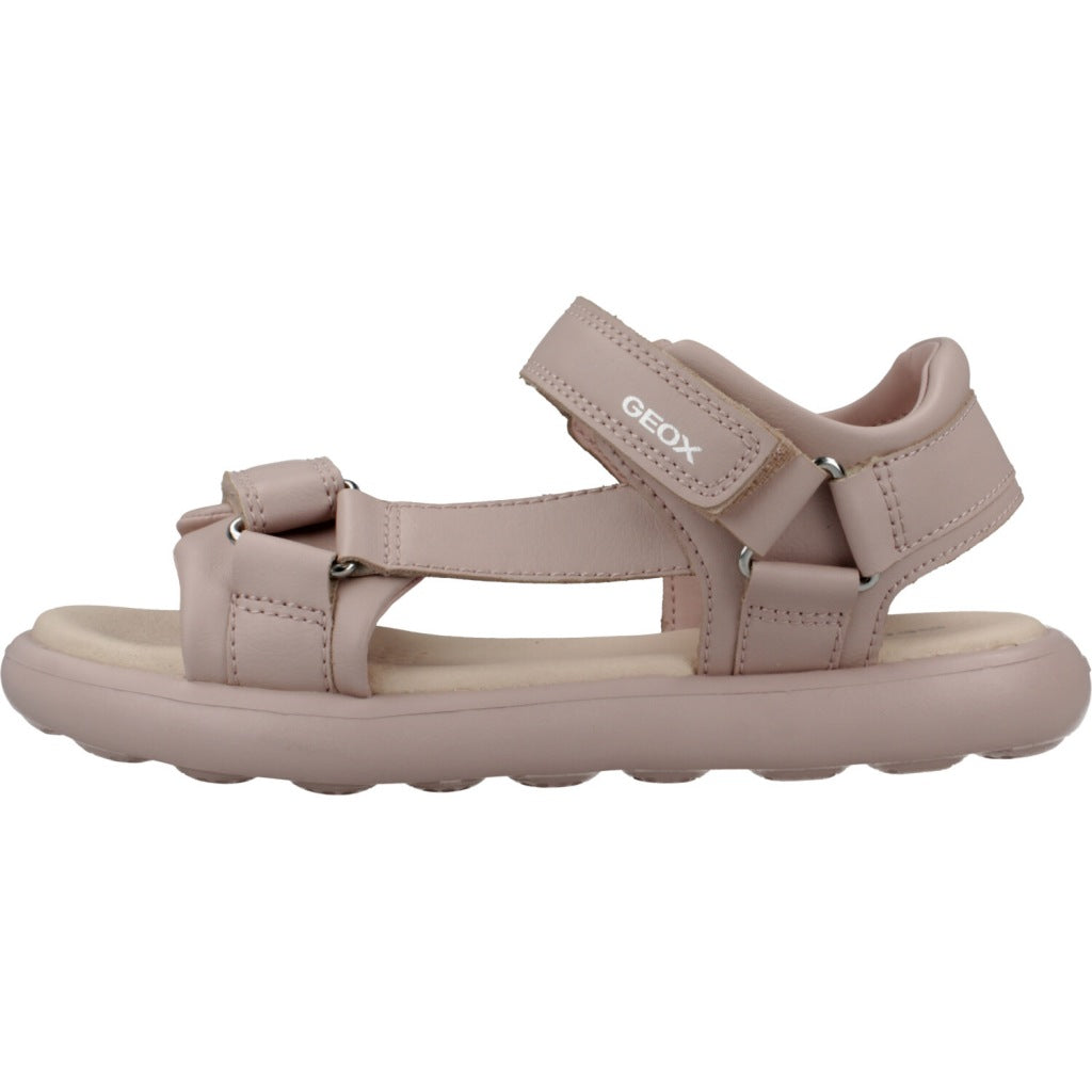 GEOX J SANDAL PUFFYPOP GI en color ROSA  (2)