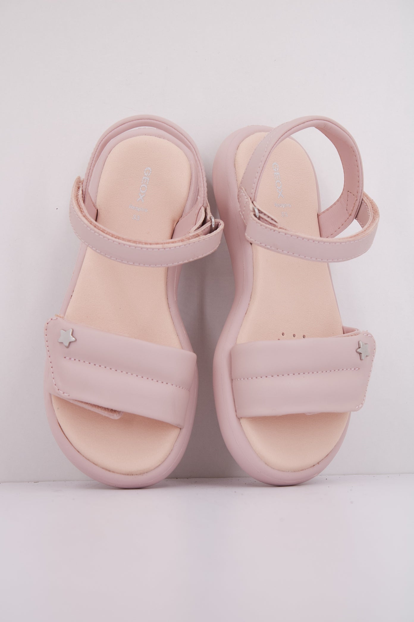 GEOX J SANDAL PUFFYPOP GI en color ROSA  (3)