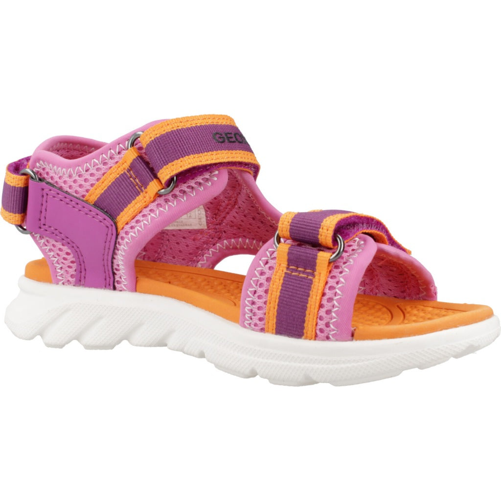 GEOX J SANDAL AIRADYUM GI en color ROSA  (5)