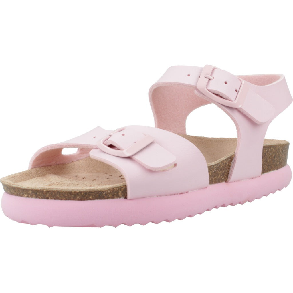 GEOX J SANDAL BUBBLEBOW G en color ROSA  (1)