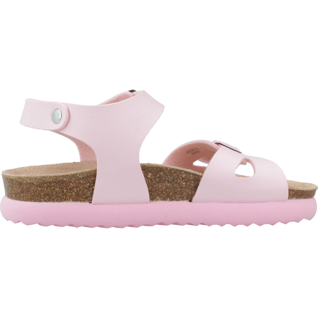 GEOX J SANDAL BUBBLEBOW G en color ROSA  (4)