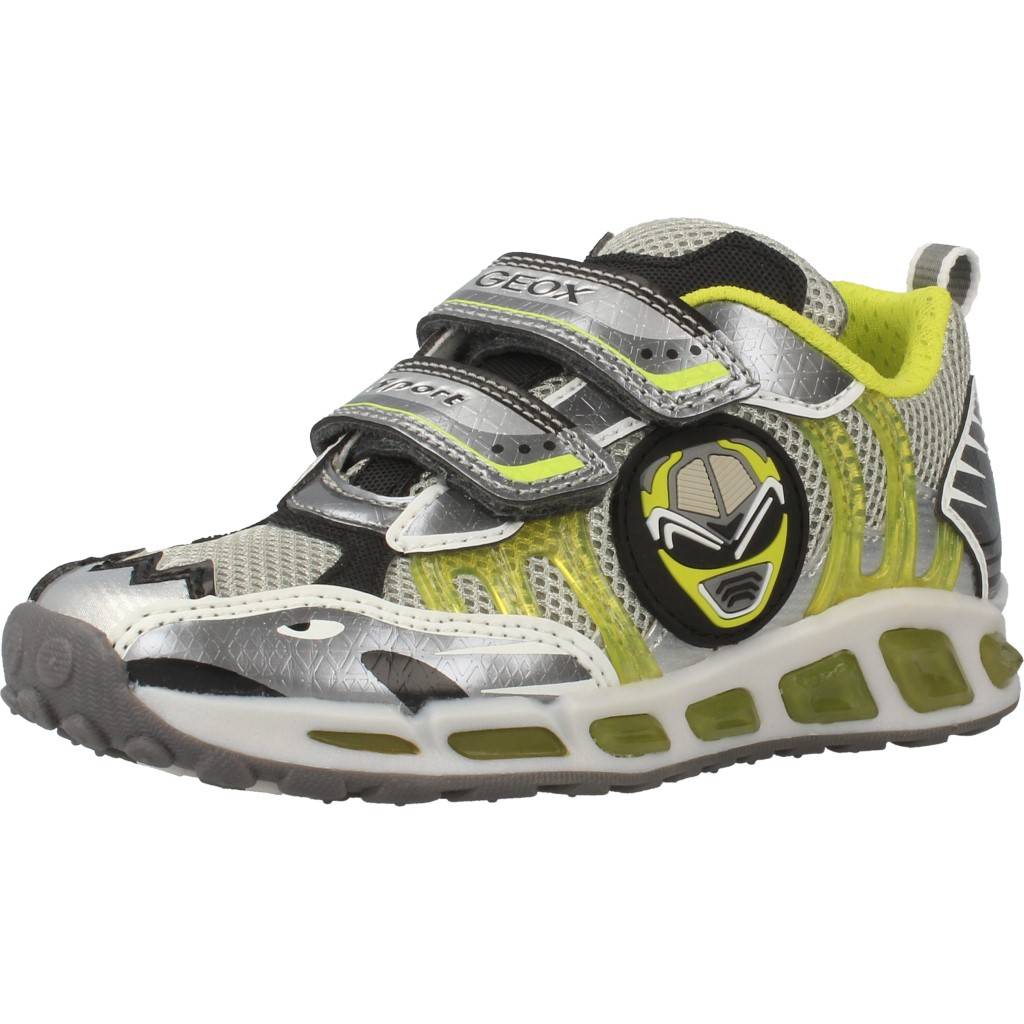 GEOX J SHUTTLE BOY en color GRIS  (1)