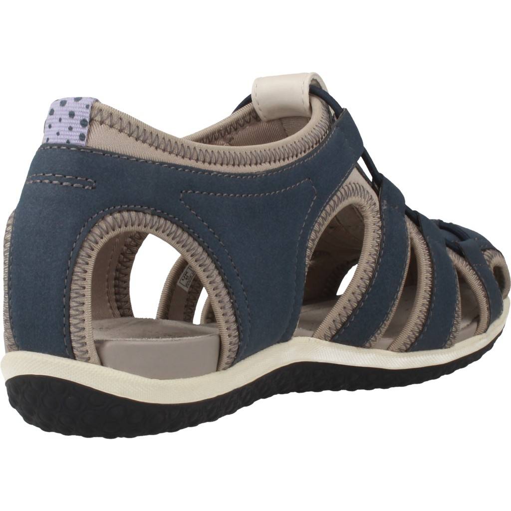 GEOX D SANDAL VEGA en color AZUL  (3)