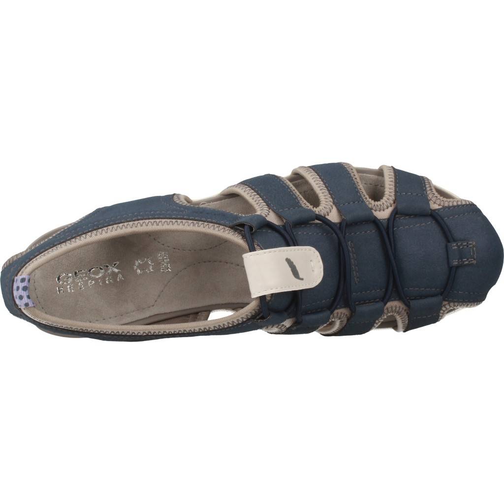 GEOX D SANDAL VEGA en color AZUL  (8)