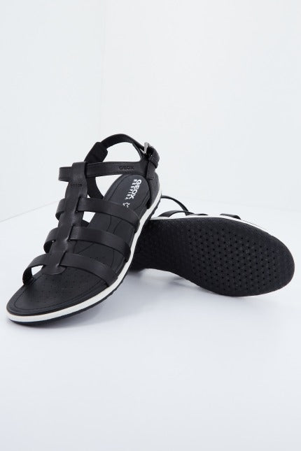 GEOX D SANDAL VEGA en color NEGRO  (4)