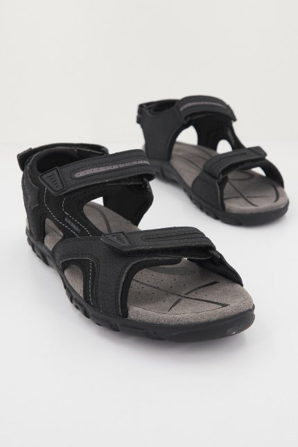 GEOX U SANDAL STRADA D en color NEGRO  (2)