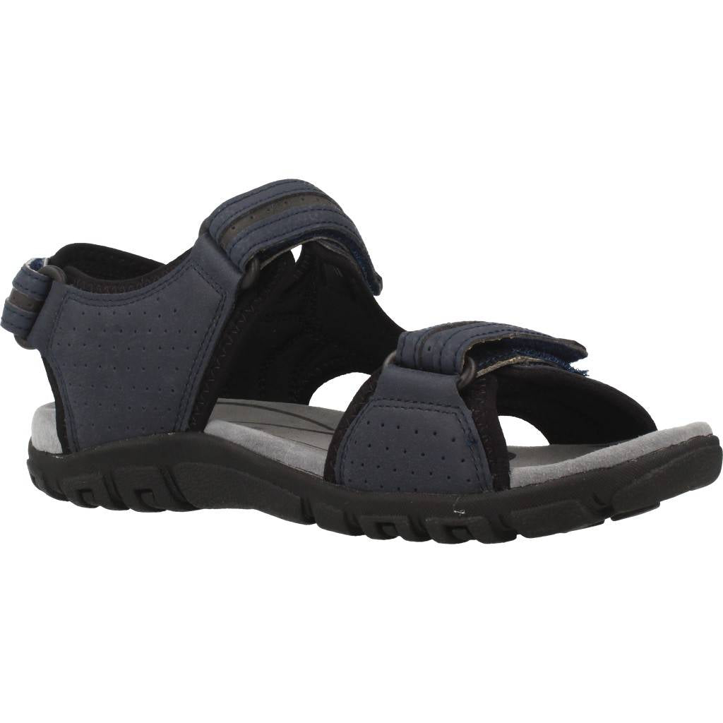 GEOX UOMO SANDAL STRADA en color AZUL  (5)