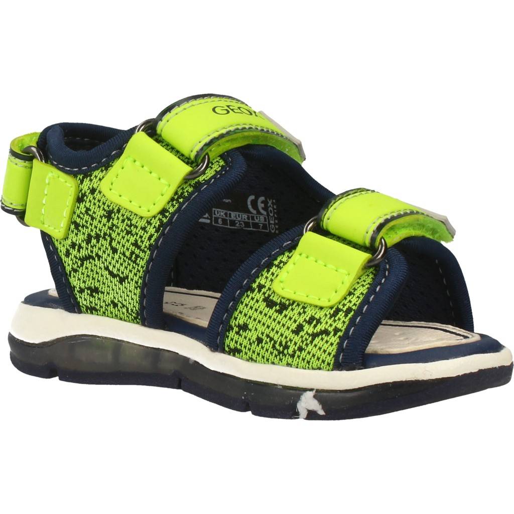 GEOX B SANDAL TODO BOY en color AMARILLO  (5)