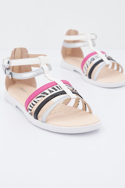 GEOX J SANDAL KARLY GIRL en color BLANCO  (2)