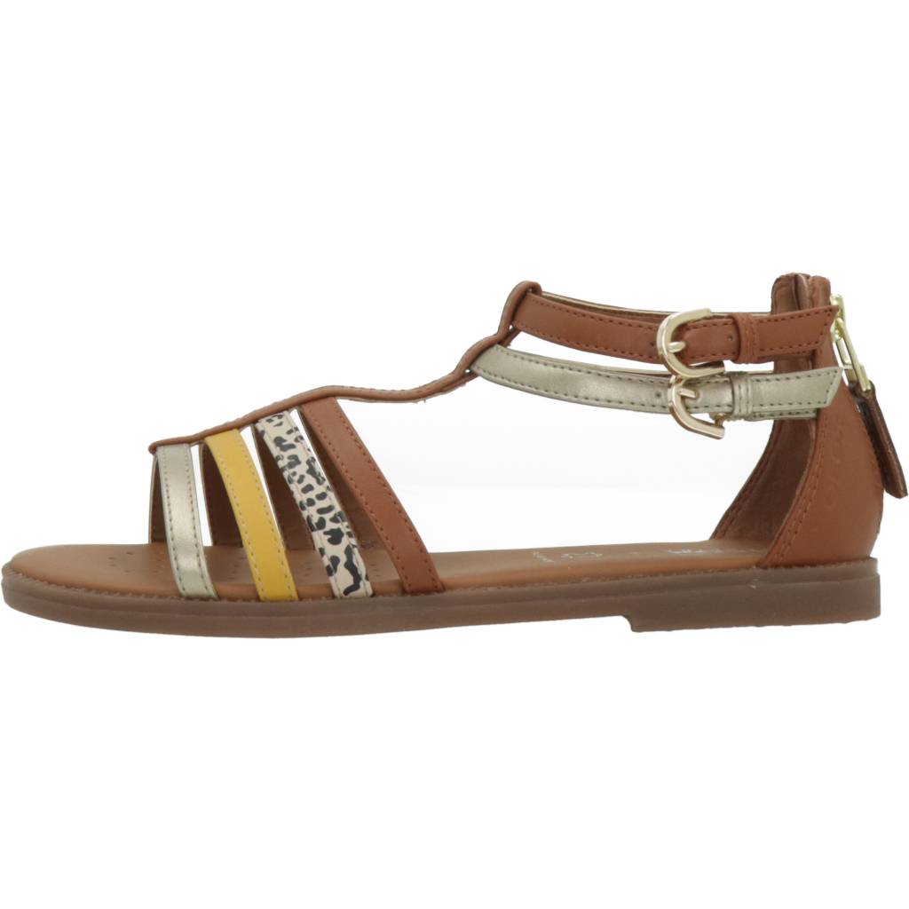 GEOX J SANDAL KARLY GIRL en color MARRON  (1)