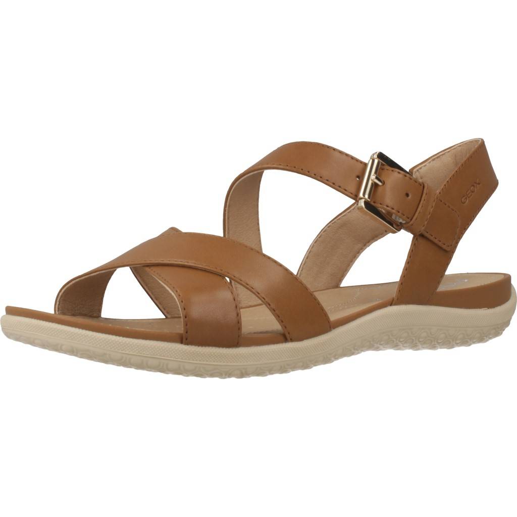 GEOX  SANDAL VEGA en color MARRON  (1)