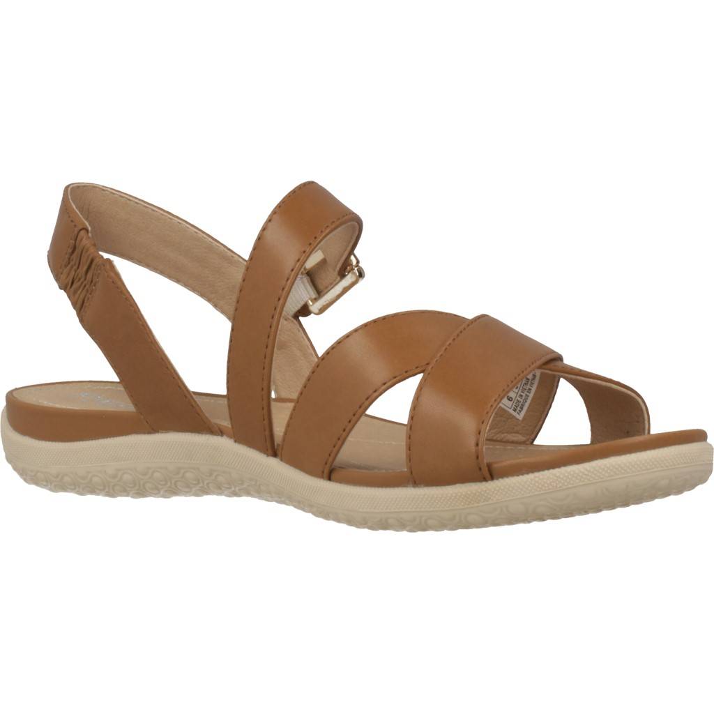 GEOX  SANDAL VEGA en color MARRON  (5)