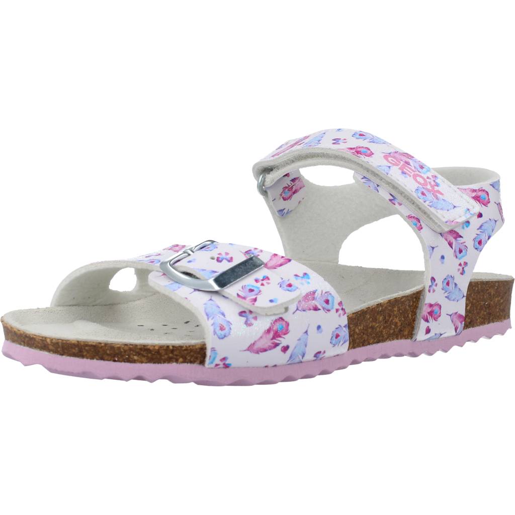 GEOX  J ADRIEL GIRL C en color BLANCO  (1)