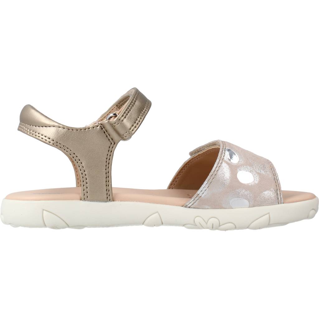 GEOX J SANDAL HAITI GIRL en color ORO  (4)