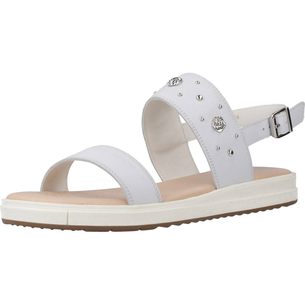 GEOX  J SANDAL REBECCA GIRL en color BLANCO  (1)