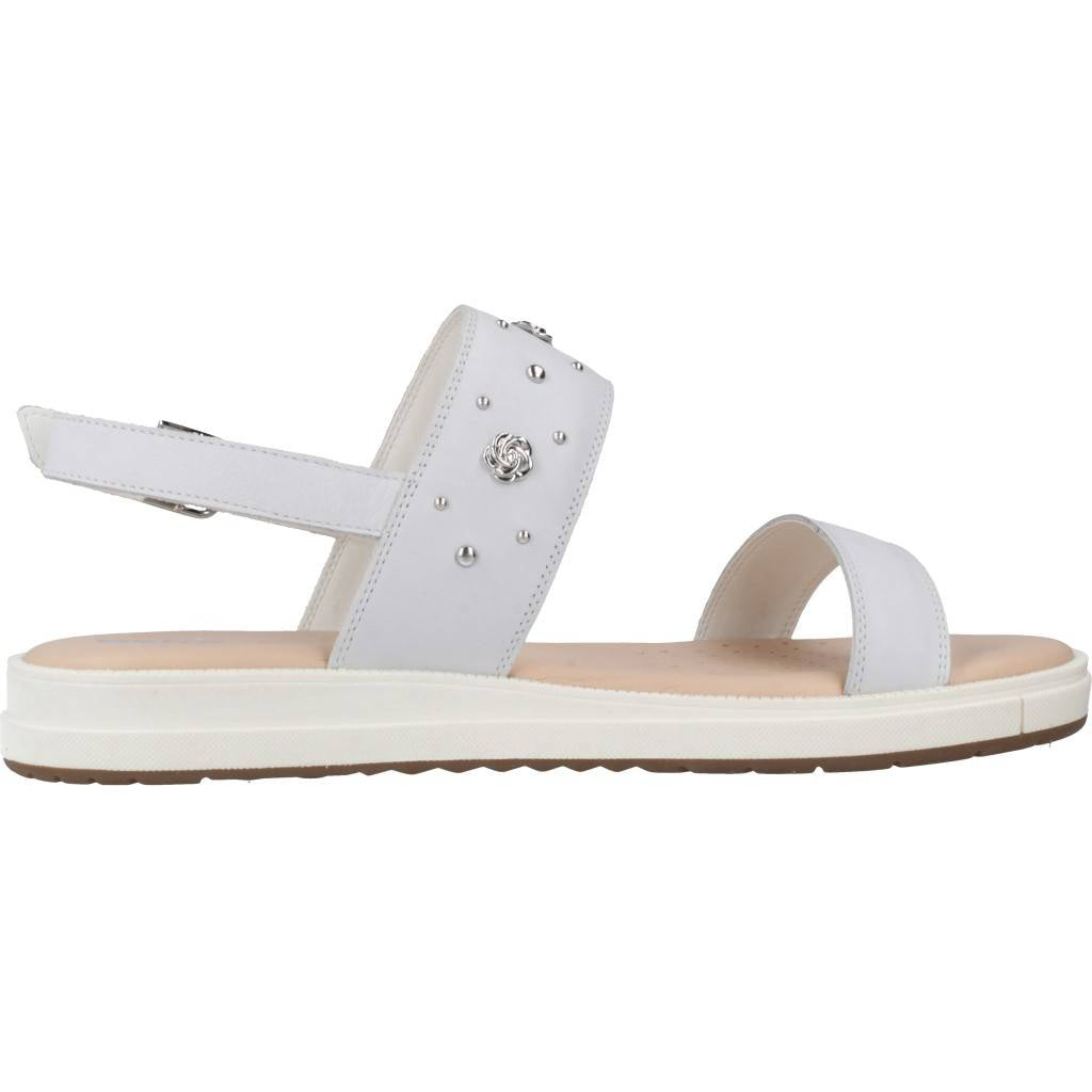 GEOX  J SANDAL REBECCA GIRL en color BLANCO  (4)