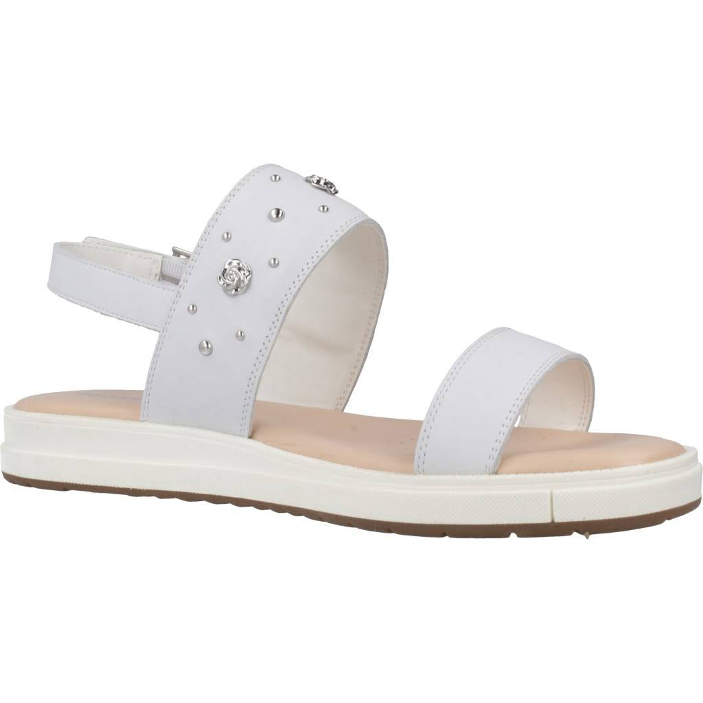 GEOX  J SANDAL REBECCA GIRL en color BLANCO  (5)