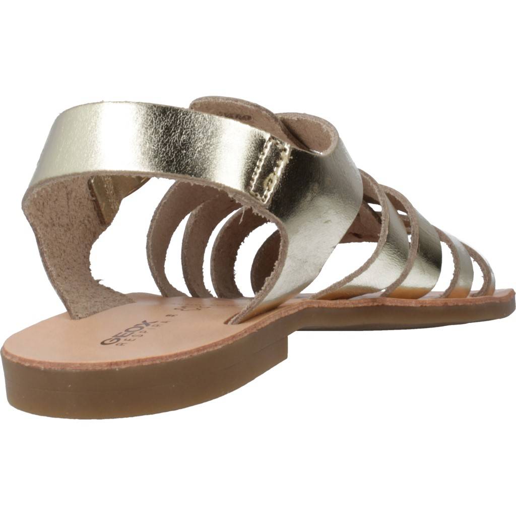 GEOX J SANDAL VIOLETTE GI en color ORO  (3)