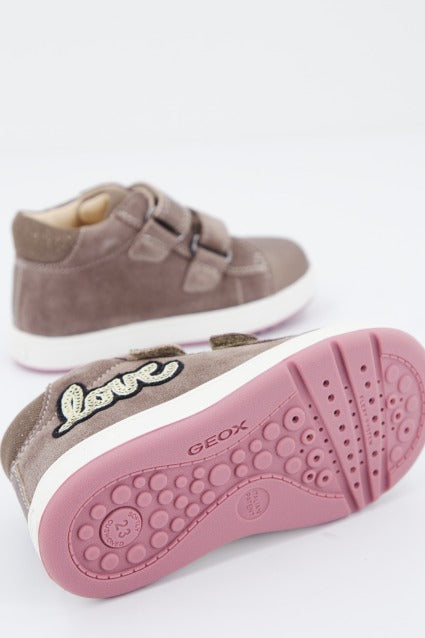 GEOX B BIGLIA GIRL en color MARRON  (4)