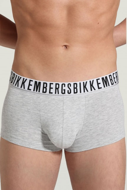 BIKKEMBERGS UNDERWEAR -PACK HOMBRE BOXER en color GRIS  (3)