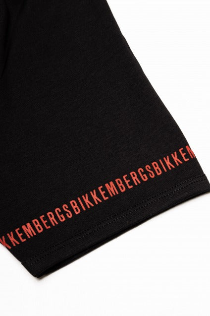 BIKKEMBERGS UNDERWEAR - PACK T-SHIRT en color NEGRO  (3)
